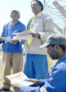 South Africa:  Learning from the Workers