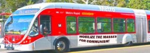 Consistent Red Flag Distribution to Los Angeles Transit Workers Creates a Political Base for ICWP