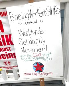 Workers Around the World Send Messages of Communist Solidarity to Boeing Strikers