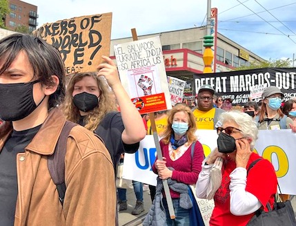 Seattle (EE. UU.) Primero de Mayo: Un Mundo, Una Clase Obrera