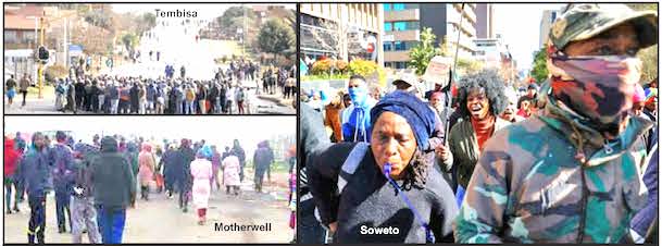 Sudáfrica: PCOI Moviliza a Mineros para el Comunismo Mientras las Protestas Masivas Crecen