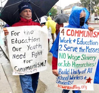EEUU: Relaciones Comunistas en los Piquetes de los Trabajadores Escolares