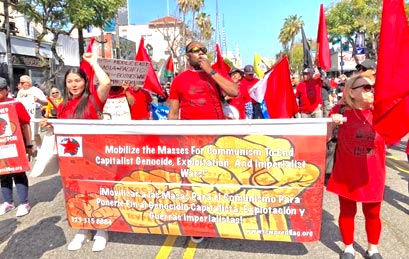 Jóvenes Lideran Mientras Banderas Rojas Ondean En El Primero de Mayo