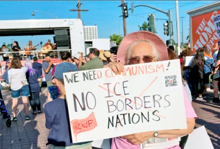 Las masas se enfrentan a la Migra (ICE Gestapo) y defienden a los vecinos