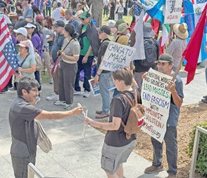 Marcha El Primero de Mayo con el PCOI