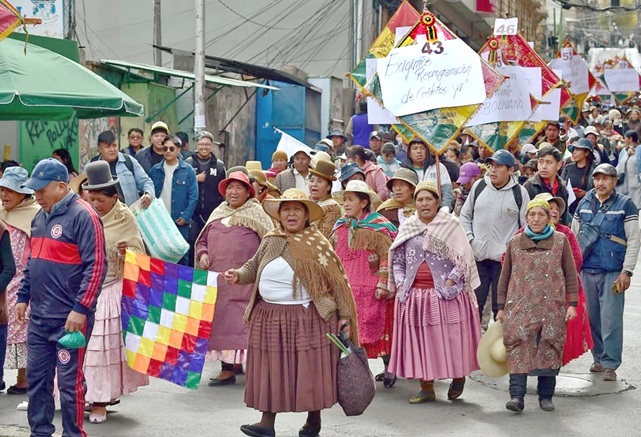 Bolivia: Condiciones Objetivas para la Revolución Maduran